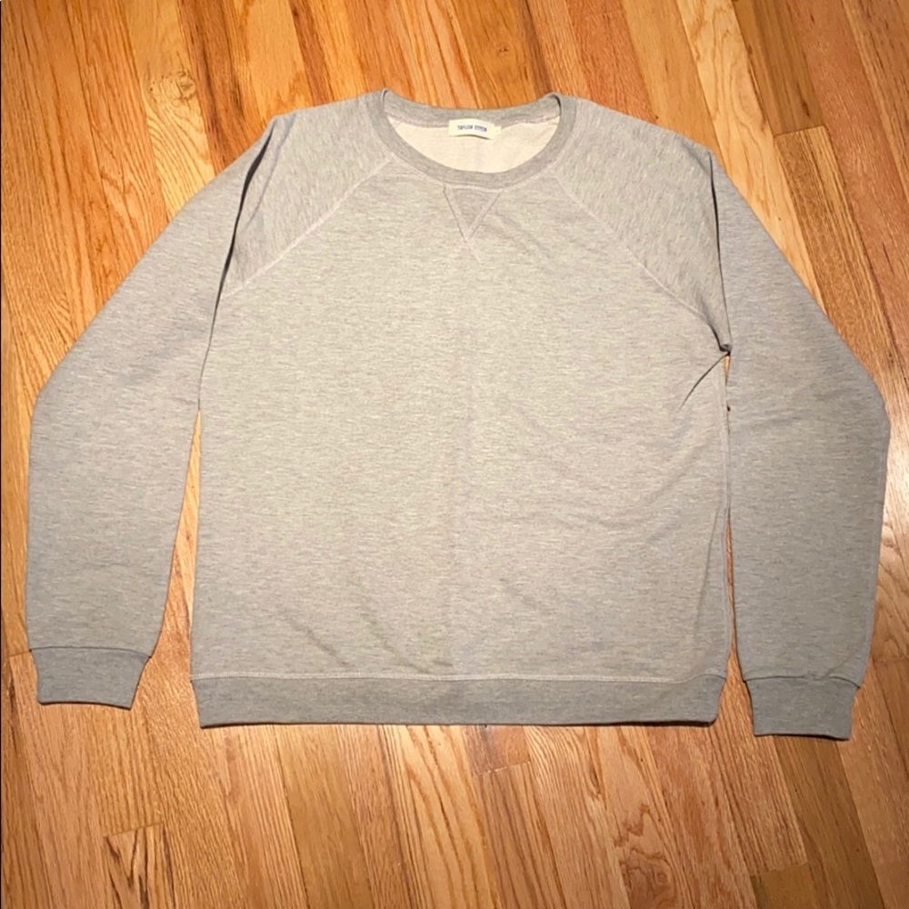 Taylor Stitch Women’s sweatshirt gray large
